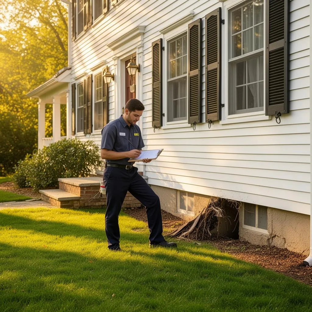 Pest control technician serving Ansonia CT homes